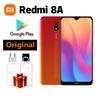 Восстановленный оригинальный мобильный телефон Xiaomi Redmi 8A 4 ГБ 64 ГБ Аккумулятор 5000 мАч Snapdargon 439 Камера 12 МП 4G Смартфон глобальная прошивка
