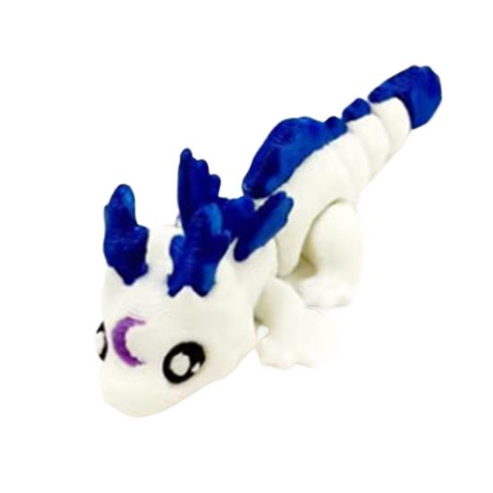 Яйцо Yousheng Small Mystery Dragon, 3D-печатное украшение в виде дракона, яркое цветное реалистичное пасхальное яйцо с полностью подвижным драконом