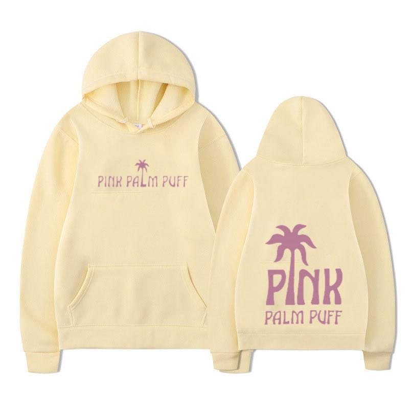 Mens Hooded Cotton Blend Sweatshirt With Print Design Loose Fit Casual Wear