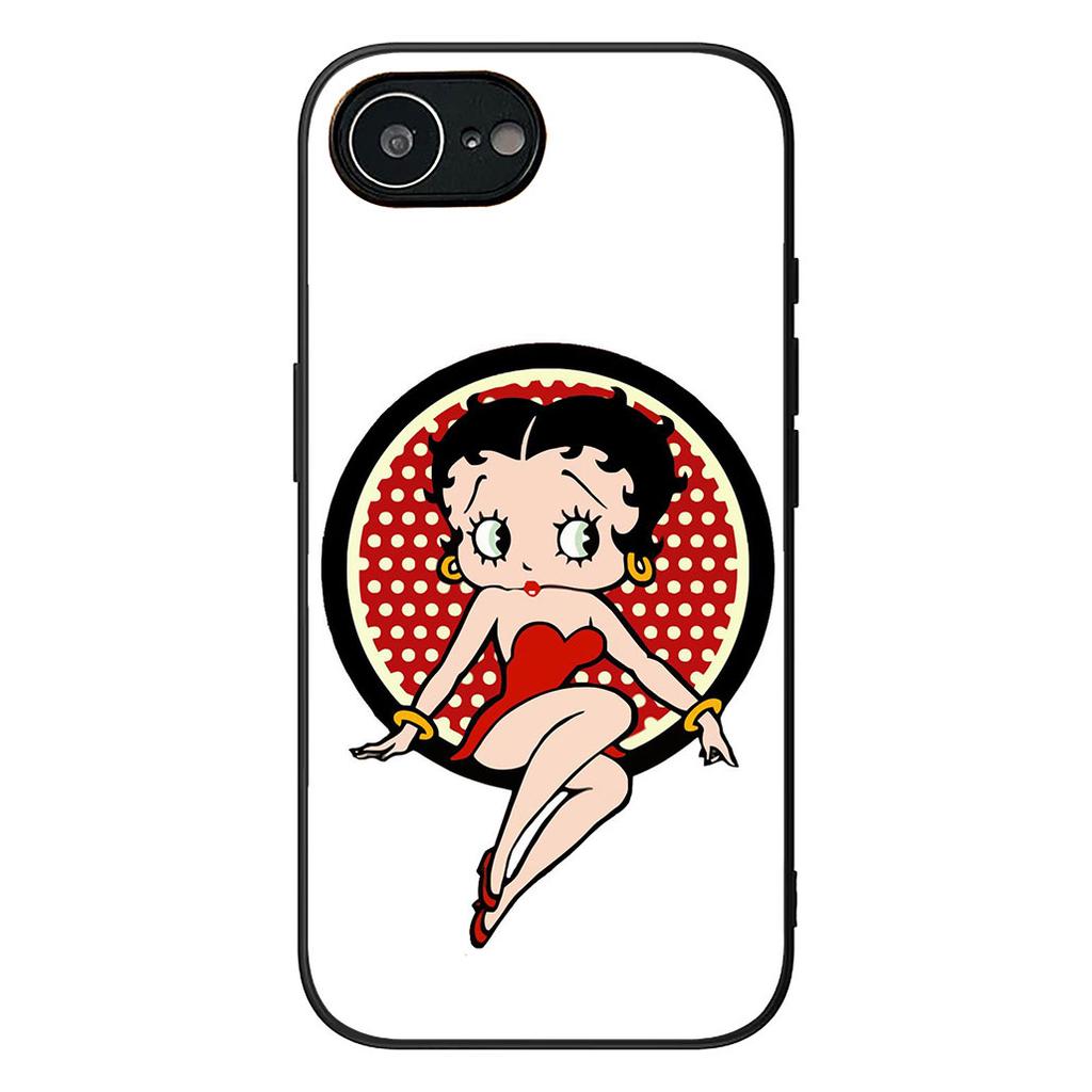 B-Bettys Cartoon B-Boops Anime Casing Cover for Samsung Galaxy Note 20 9 10 S8 S10 Lite S9 Plus A54 A53 A21S S10E A17 Phone Case