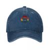 Goberian Vintage Retro Mom Dad Dog Gift Baseball Cap fun hats golf hat genuine Designer Hat hard hat For Unisex Womens