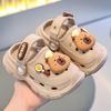 Girls Sandals Children Summer Baby Indoor Soft Bottom Toddler Non-slip Slippers Cartoon Boy Cave Shoes