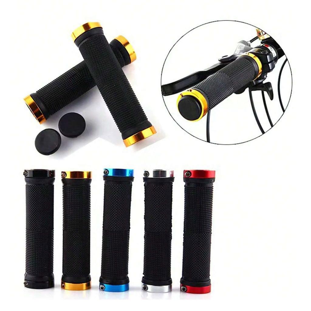 2PCS Anti slip mountain bike handlebars, a pair of bicycle handlebars suitable for road and mountain bike accessories handlebars