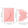 Sweet Design Butterfly Greeting Card Pearl Accessories Valentine's Day Card  Party Invitation
