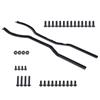 2pcs/set Steel Chassis Frame Rails for AXIAL SCX10 90027 SCX10 II 90046 90047 RC Car Crawler