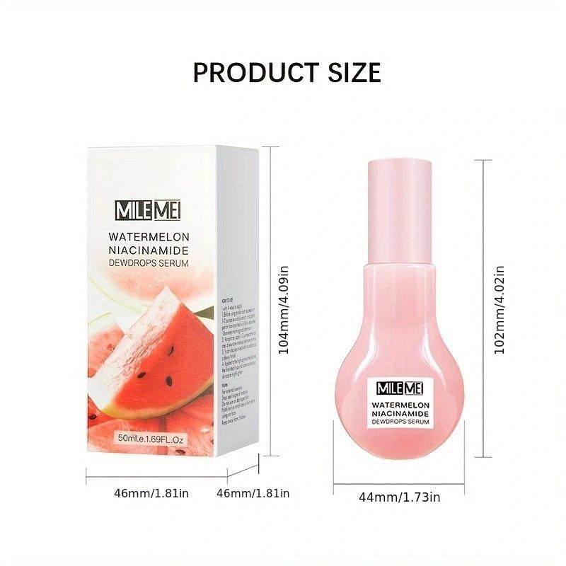 Watermelon Niacinamide Essence Small Bulb Moisturizing Serum 50ml Daily Skin Care Essence