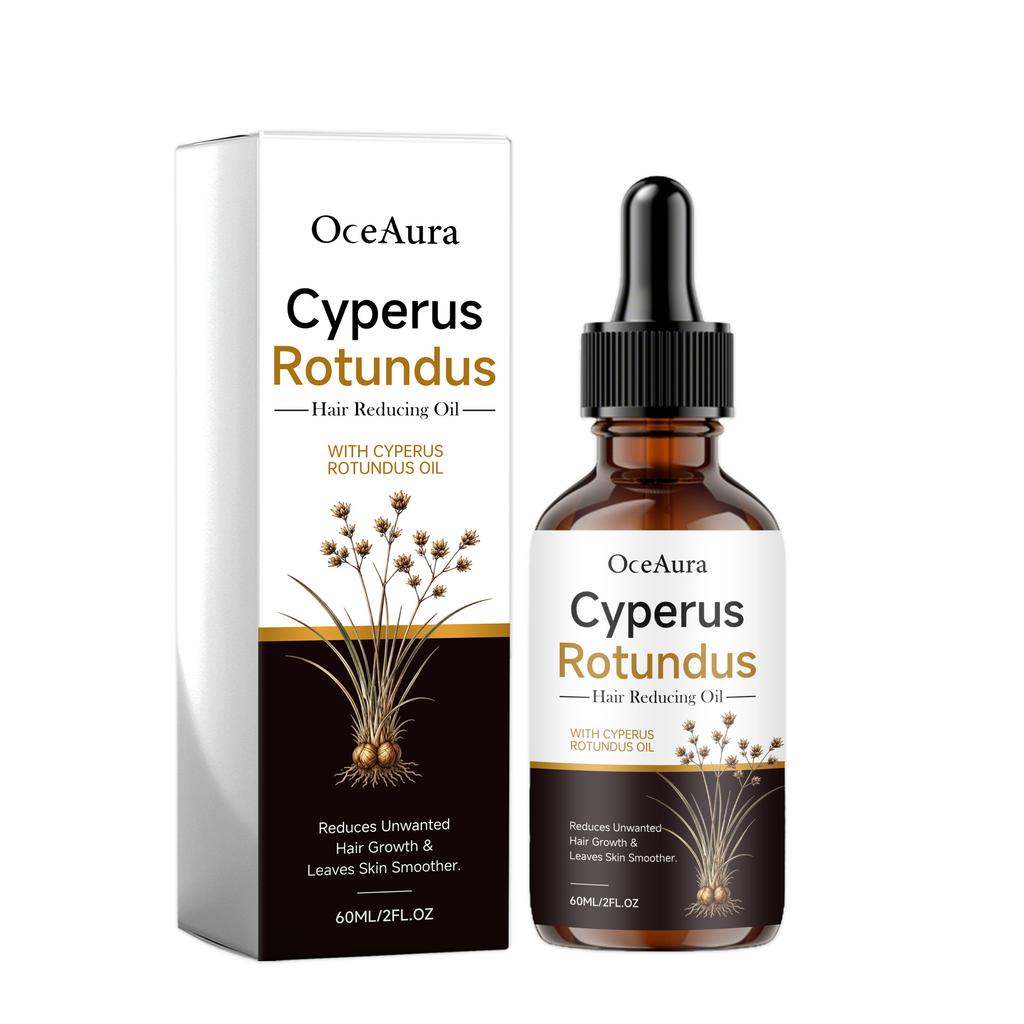 OCEAURA Cyperus Oil for Daily Care Comfort Soft Smooth Skin Clean Body Hair Moisturizing Nourishing Skin Care Oil 60ml