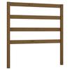 VidaXL Headboard Honey Brown 106x4x100 Cm Solid Pine Wood 817628