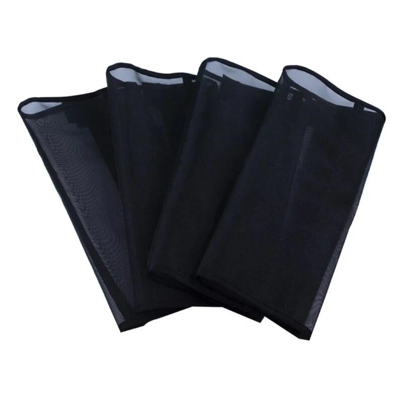 Свободные леггинсы Horse Fly Дышащие, устойчивые к разрыву защитные приспособления для ног из тонкой сетки Удобные ботинки для мух, набор из 4 шт.