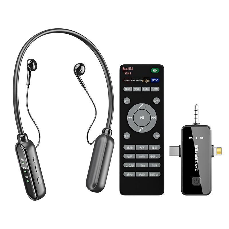 Высококачественные Bluetooth-наушники-гарнитура с микрофоном и шумоподавлением для прямых трансляций и пения