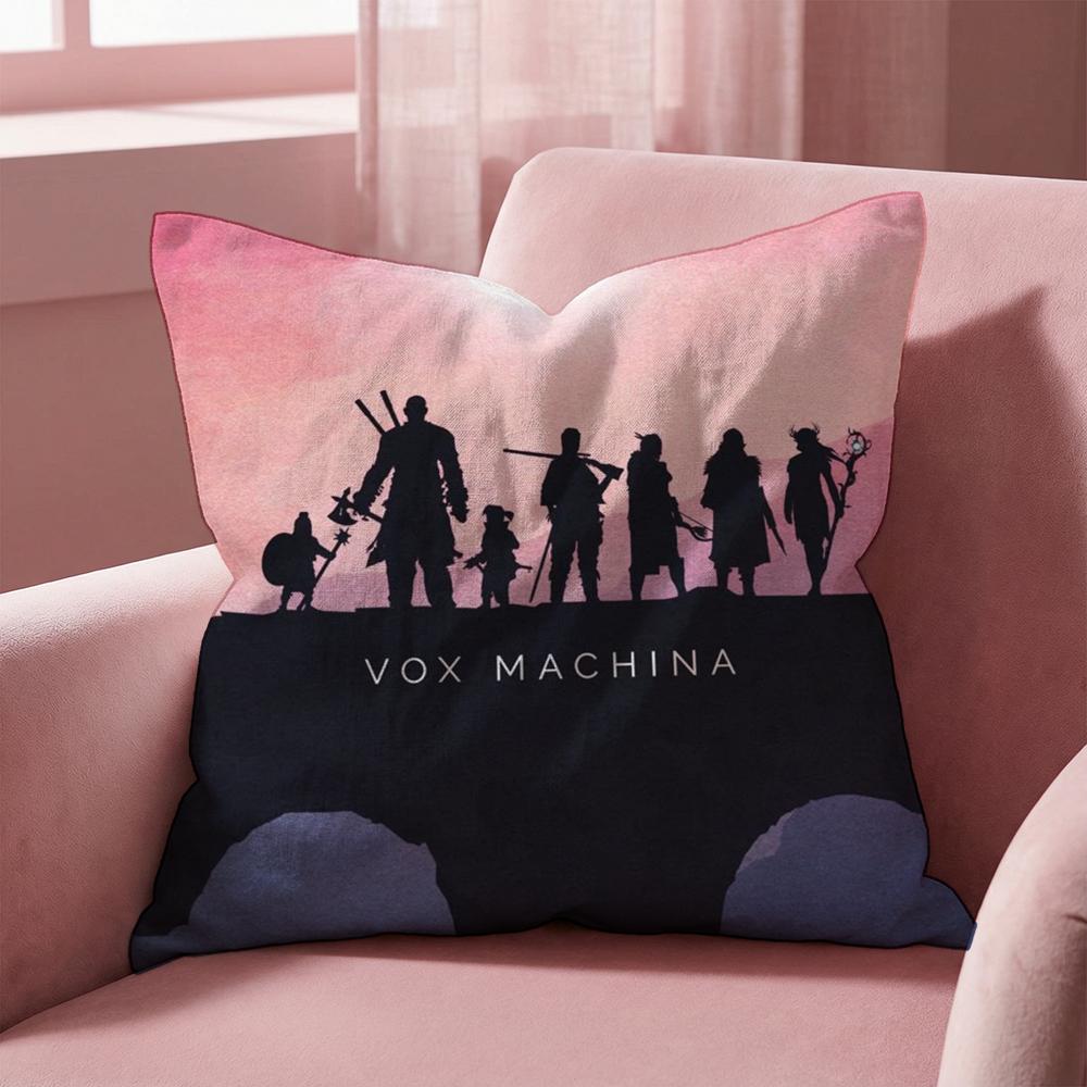 Чехол-подушка The Legend V-vox Machina для разных ситуаций, для дома и автомобиля - Двусторонний, Мягкий и прочный для ежедневного использования