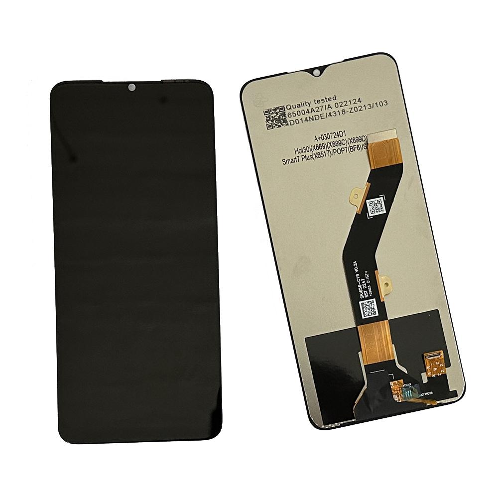 Полный модуль LCD-экрана и сенсорного стекла для Tecno Pop 7 BF6