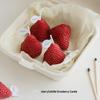 Strawberry Scented Soy Wax Candle Gift Set for Birthdays and Parties