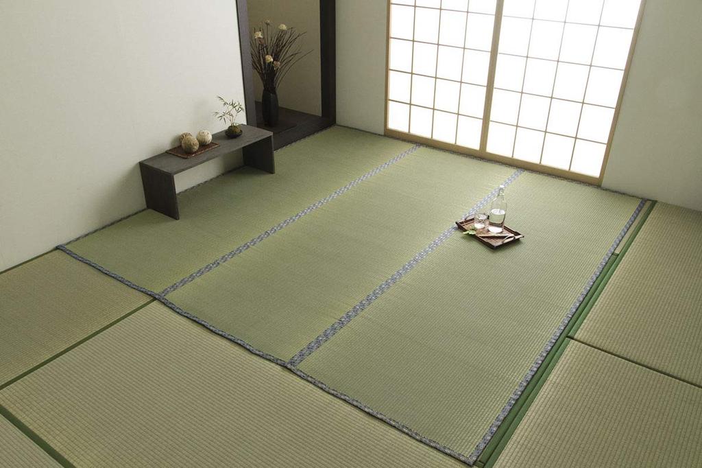 IKEHIKO Igusa Rug, Made in Japan, Shirahama, Edo-style, 4.5 Tatami Mats (Approx. 261 x 261 cm), #1104034