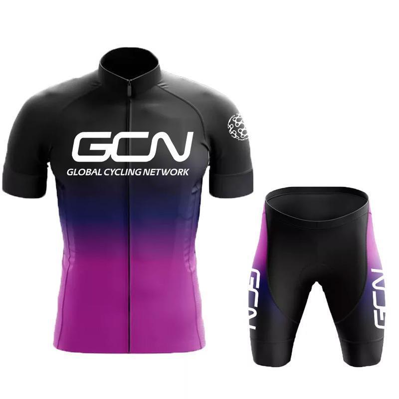 Summer Men's and Women's Cycling Suits, Road Bikes, Mountain Bikes, Cycling Equipment, Quick-drying Breathable Short-sleeved Suits