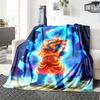 D-Dragon Ball Themed blanket, Warm Coziness Couch Sofa Bed Blanket Home Decor