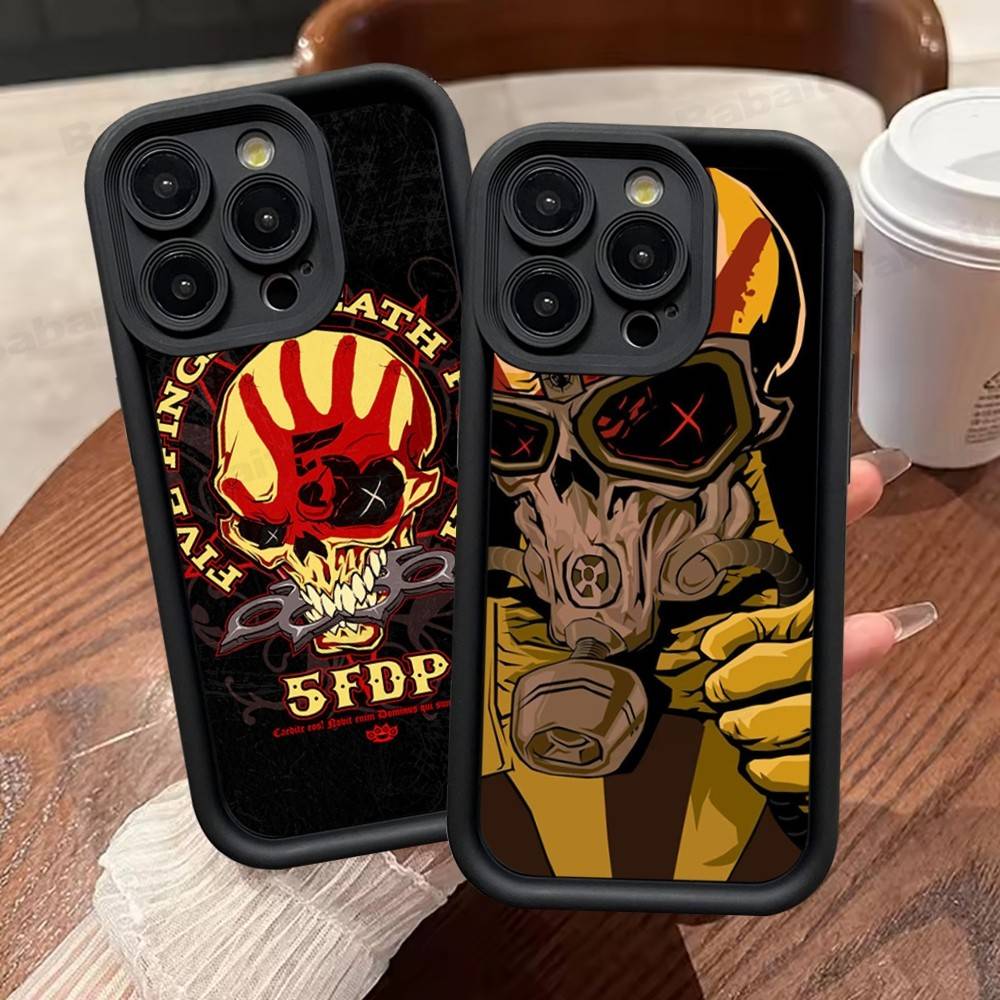 Popular Band F-Five Finger Death Punch Phone Case For IPhone 17 16 15 14 13 Pro Max Plus 12 11 Cover