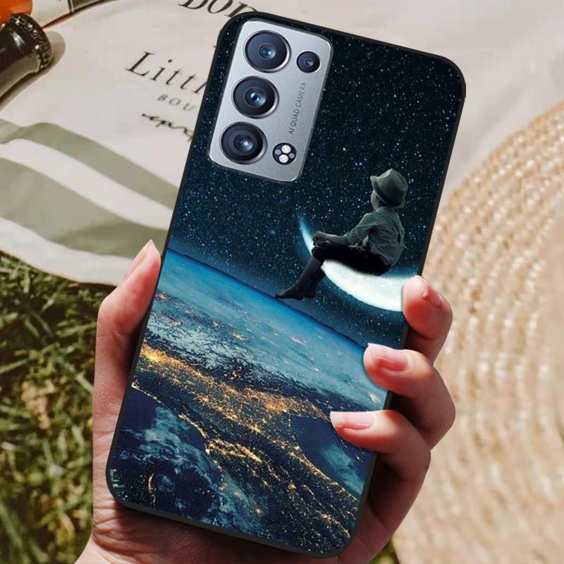 Для Oppo Reno 6 Pro 5G CPH2247 Чехол Силиконовая задняя крышка Чехол для телефона Для Oppo Reno 6 Pro 5G CPH2249 Чехлы Reno6 Pro Мягкий бампер