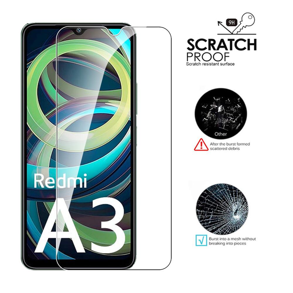 Защитное стекло 4в1 + пленка для объектива для Redmi A3/A3X Redmi A3 4G, Защитное закаленное стекло для камеры, HD прозрачное