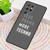 Любовь к Техно Музыке Цитаты Силиконовый Чехол для Телефона Для Samsung Galaxy note 10 pro S26 S25 S24 S23 S22 S21 Plus S25Ultra Capa Чехол