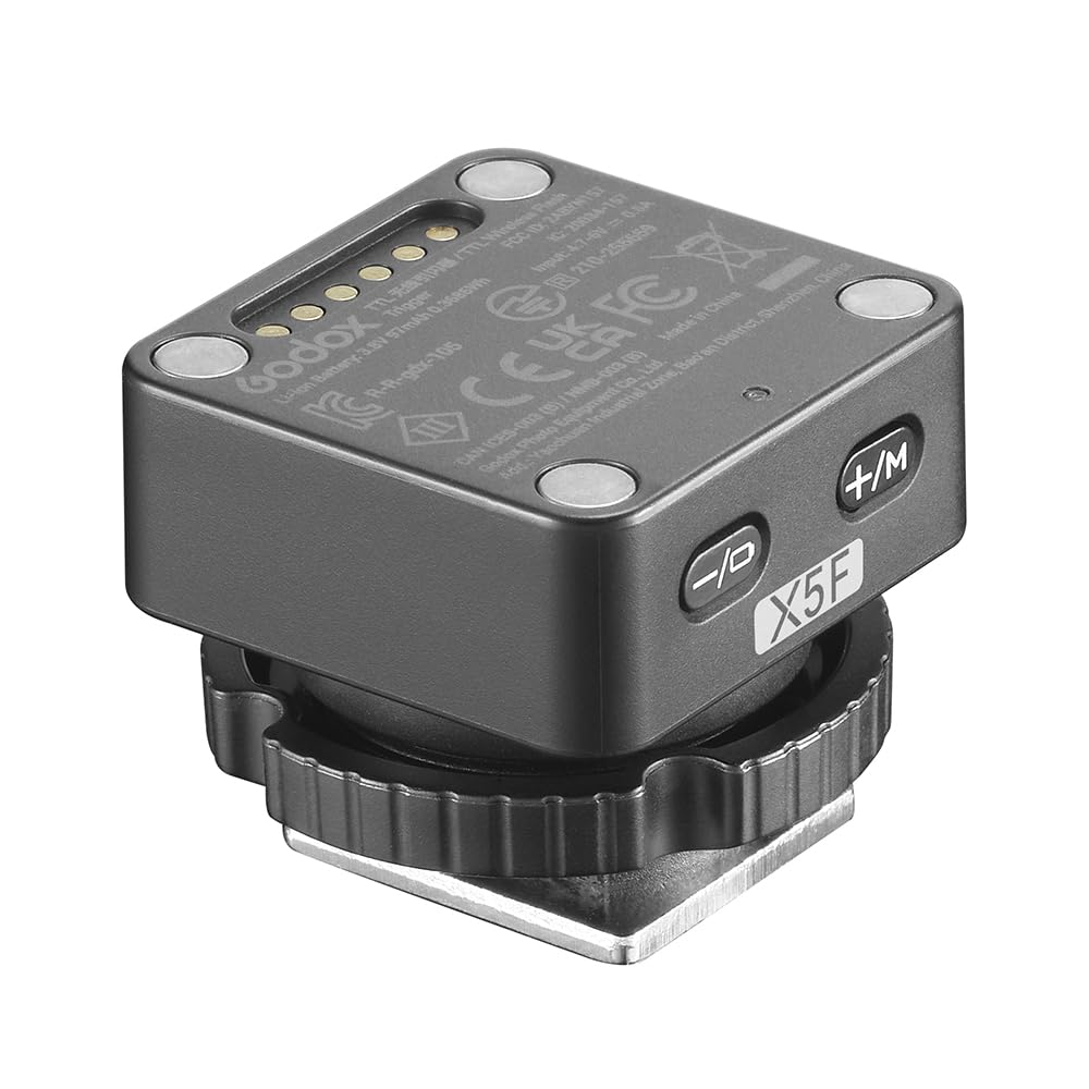 GODOX Wireless Flash Trigger X5 F with iT32 Magnetic Wireless X System 270655 (for Fujifilm) Flash, Attachment, 2.4GHz Function,