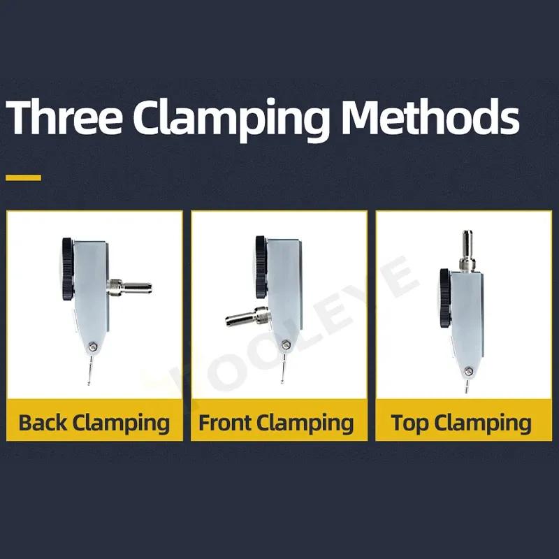 Lever Dial Indicator Magnetic Holder Measuring Probes Indicator Stand Magnetic Base Comparator Watch Tools Micrometer Dial Gauge