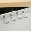 Space Saving S Shaped Hook Stainless Steel Storage Hooks Drawer Cabinet Hook  for Kitchen Bathroom