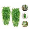 2pcs Green Artificial Green Foliage 31.50in Artificial Leaf Decor Decorative Fake Plants  Garden