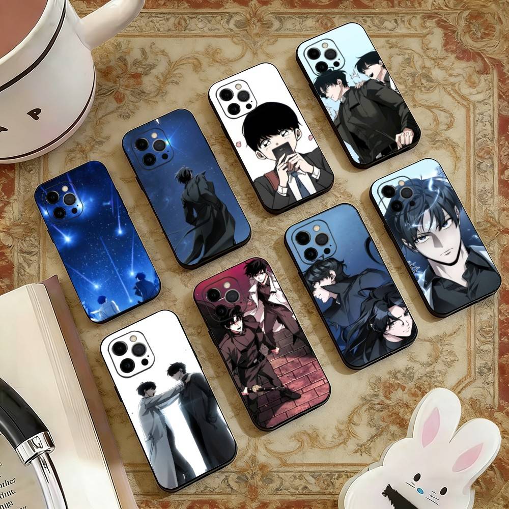 A-Аниме Исекай ORV Чехол для телефона Для iPhone 17,16,15,14,13,12,11 Plus,Pro Max,XS,Мягкий силиконовый Черный чехол