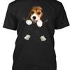 Beagle Scratch T Shirt Size Premium M 2xl