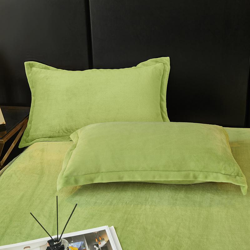 Теплые наволочки, однотонные наволочки 48x74 см, наволочки, прямоугольные наволочки, наволочки из бархата, 2 шт.