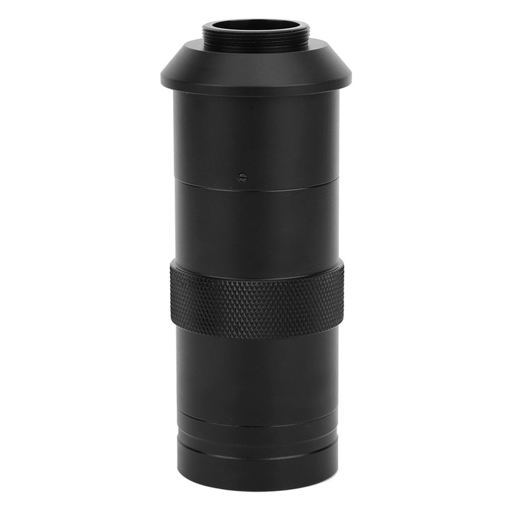 CCD Industrial Microscope Camera 8X100X C Mount Lens 25mm Zoom Adjustable Magnification