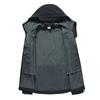 Men Military Winter Fleece Sharkskin Tactical Outdoor Jackets Camping Hiking Trekking Hunting Fishing Climbing Cargo Hoodie Coat
