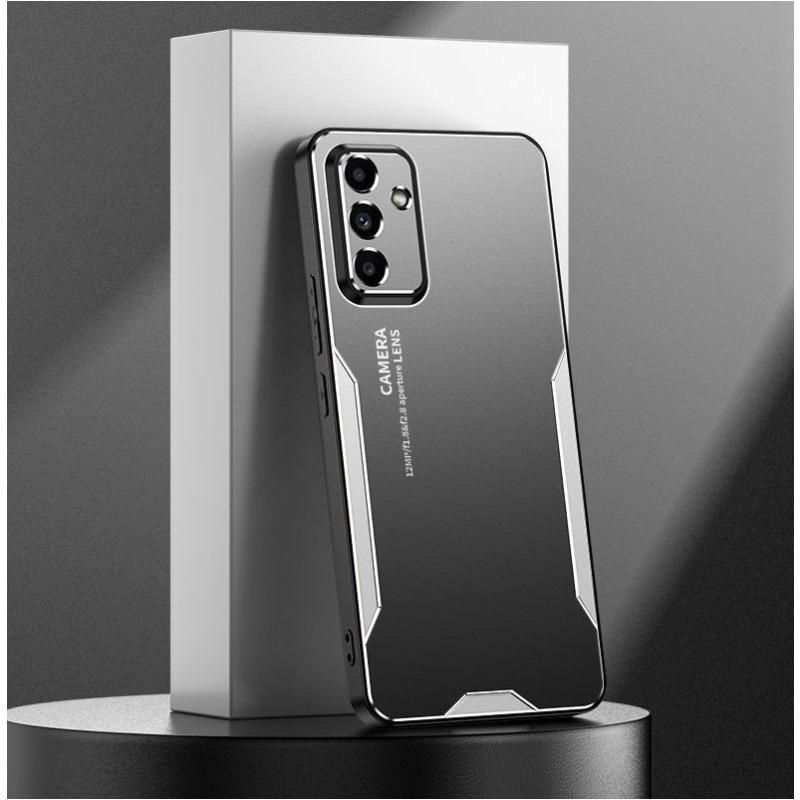 Подходит для чехла для мобильного телефона Samsung M55 A55 A54 A35 Твердый металлический корпус S24 S23 S22ultra Полная защита от падений