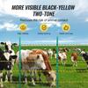 VEVOR Electric Fence Wire, 3366Ft 1026M Portable Polywire, 1/8" Diameter 6 Stainless Steel Strands for Reliable Conductivity and UV