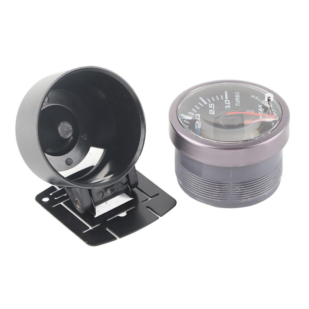 2.5inch 60mm 3.0 Bar LED Car Modification Turbo Boost Gauge Meter Pointer DC12V