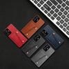Кошелек-чехол из ПУ кожи для Xiaomi 11T Pro, 11T, с множеством слотов для карт, двойной металлической кнопкой, противоударный, полнотелый защитный чехол