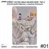 ATEEZ Золотой час. Часть 2. Makestar Pocaalbum Luckydraw Фотокарточка KPOP K-POP