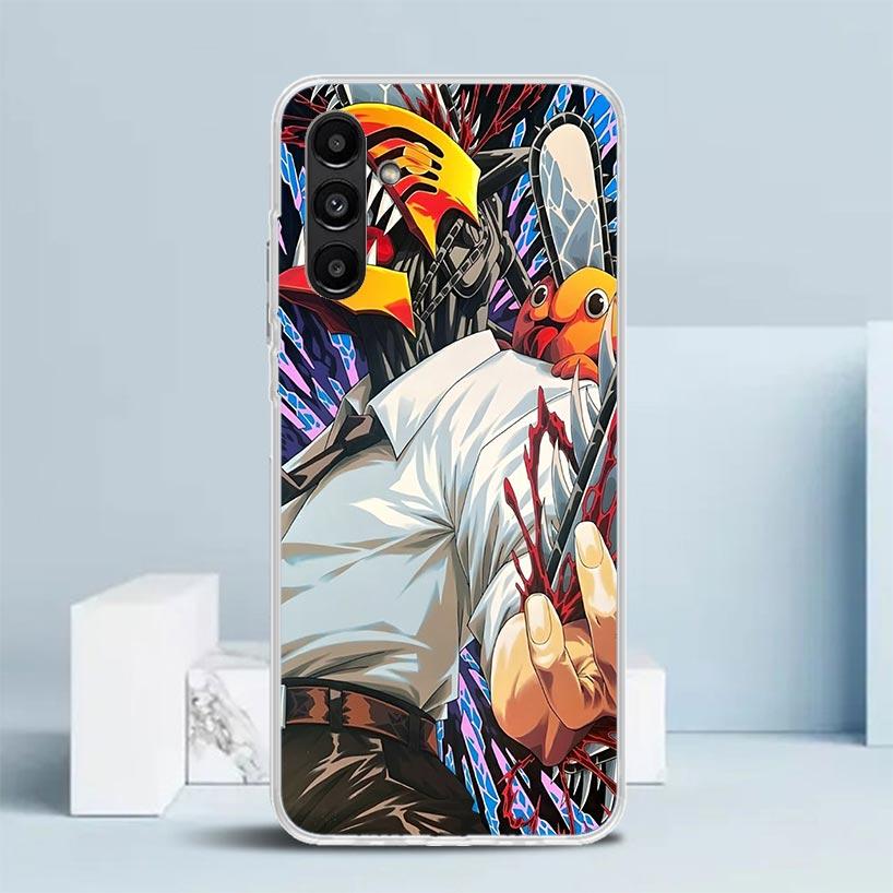 Чехол для телефона C-Chainsaw Man Denji для Samsung Galaxy A17 A37 A57 A16 A15 A14 A13 A56 A55 A54 A53 A36 A35 A34 A33 A26 A25 A24 A23