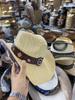 Three-dimensional Embroidery Handmade Straw Hat Western Cowboy Hat Men Cap Outdoor Women Hat Light Luxury