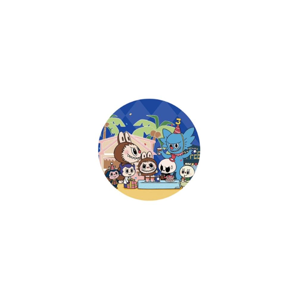 Labubu Birthday Party Decoration Children's Party Supplies Paper Plates, Paper Cups, Tissues, Tablecloths, Flag-raising Gift Bags