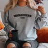 Толстовка Marauders Book Lover Crewneck Толстовки унисекс с графическим принтом Толстовки с длинным рукавом Повседневная толстовка