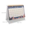 2026 Mini Desk Calendar Standing Daily Schedule Planner Smooth Turning Pages Compact Size Small Desktop Calendar for Office Home