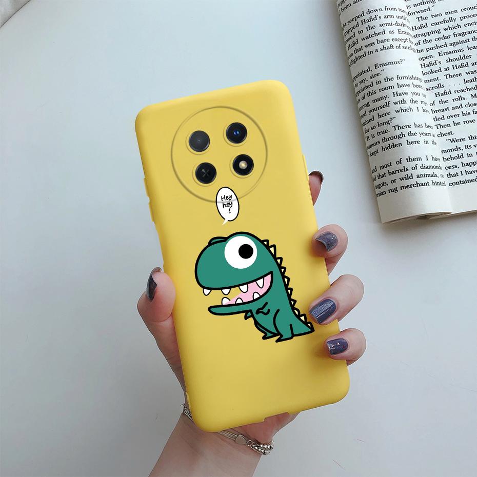 Чехол для Huawei Nova Y91 2023, милый мультяшный кот, Funda, мягкая силиконовая задняя крышка для Huawei NovaY91 Y 91 STG-LX1 STG-LX2, чехол для телефона
