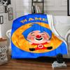 Custom Name Plim Plim Theme Printed Blanket - Perfect for Couch, Bed, Travel & Outdoor Use | Machine Washable, Cozy & Durable.