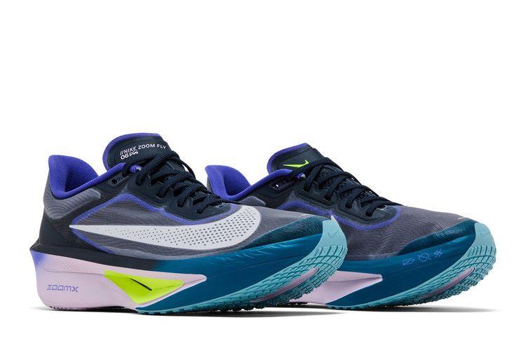 Nike Zoom Fly 6 Обсидиан Персидская фиалка Вольт