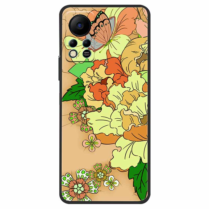 Для Infinix HOT 11S NFC Чехол X6812B Модный Мягкий ТПУ Силиконовый Чехол для Телефона Для Infinix HOT11S NFC Задняя Крышка HOT 11 S 6.78 Funda