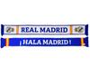 Real Madrid Official Muffler Scarf Double Sided Real Madrid Double Sided Europe White Scarf, [Item]