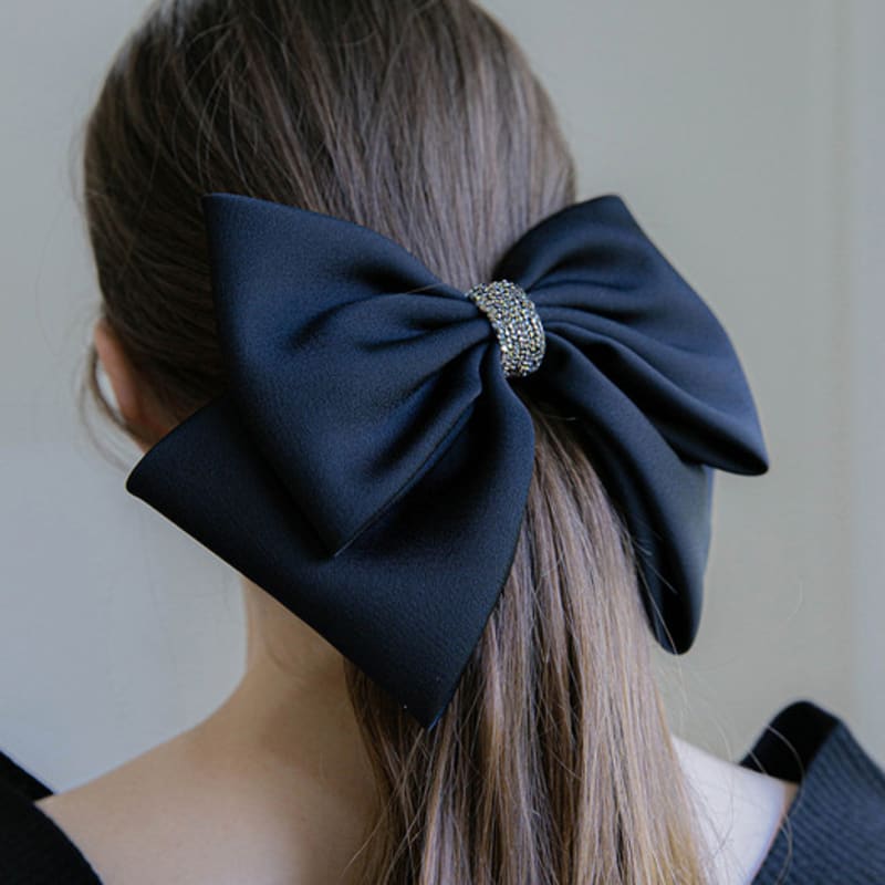 Jean Paul Clarisse Glam Austrian Crystal Ribbon Pin JP-22-127AB