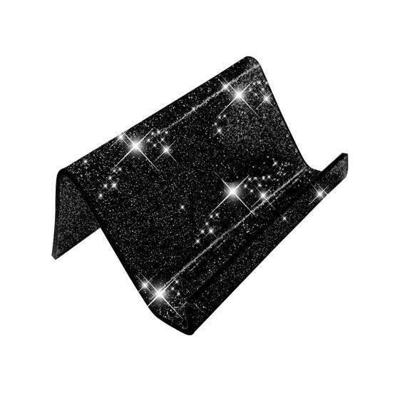 Акриловый держатель визитных карточек для стола, блестящий настольный органайзер для визитных карточек для домашнего офиса